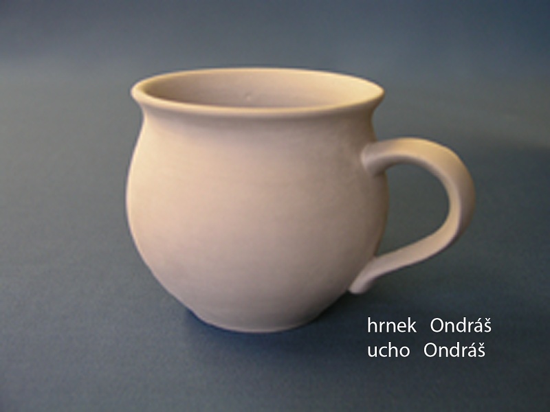 hrnek Ondráš + ucho Ondráš