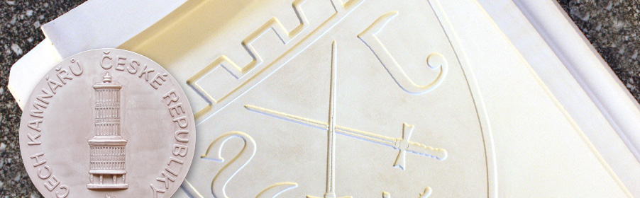Detail plakety a formy